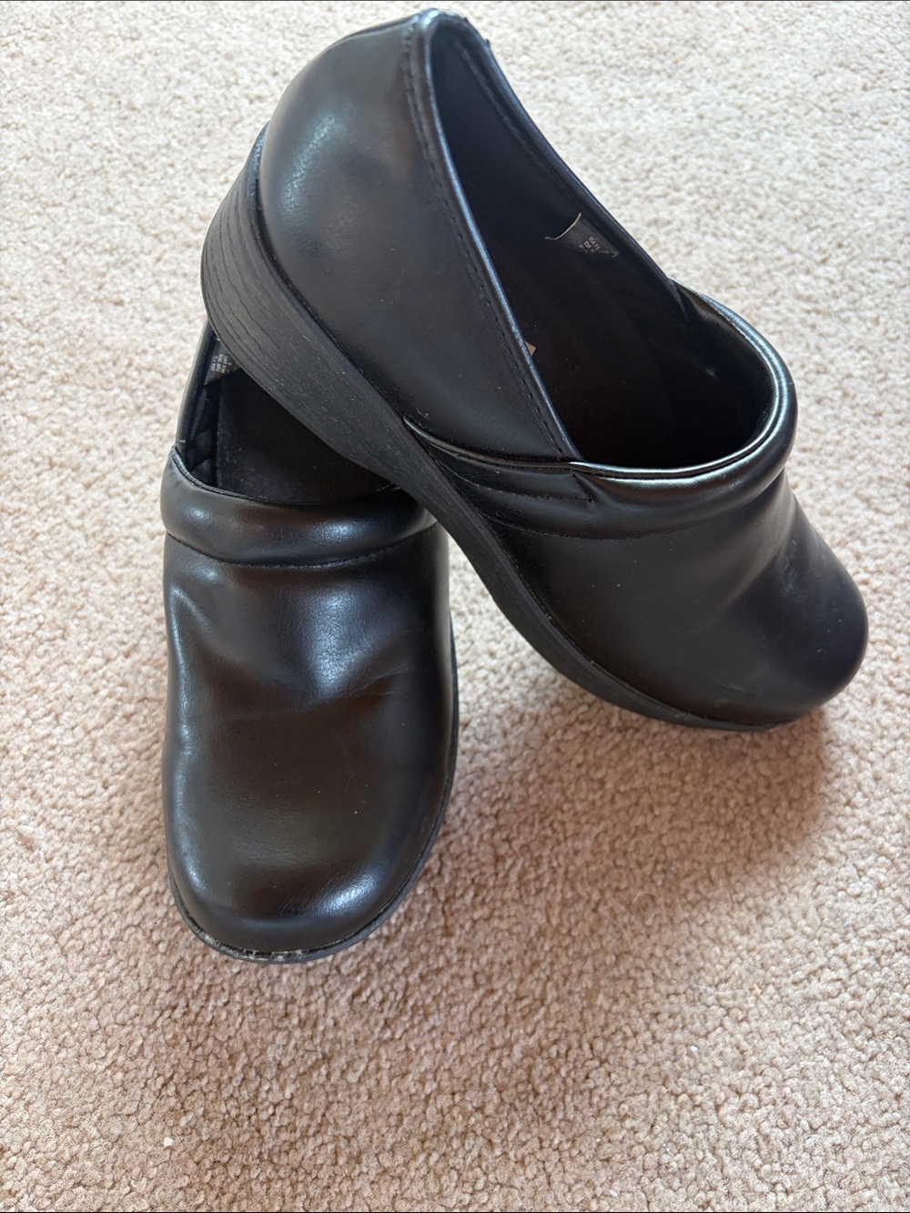 Safe Step Black Work Non-Slip Clogs